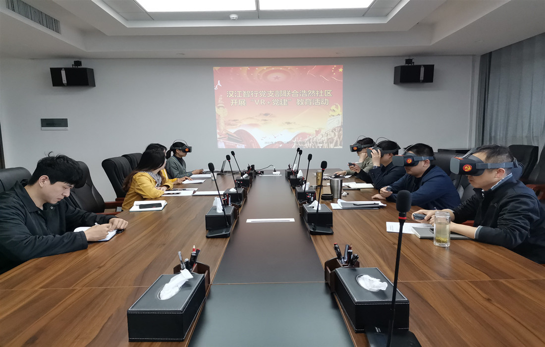5月13日，汉江智行党支部联合浩然社区开展“VR+党建”党员教育活动_副本.jpg